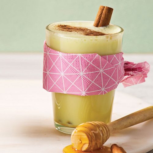 Chamomile milk tea ‘latte’