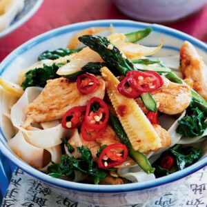 Chilli chicken noodles