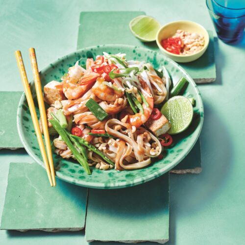 Prawn pad Thai