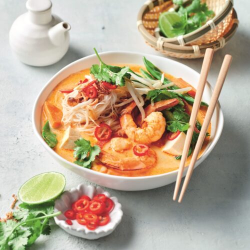 Quick and easy laksa