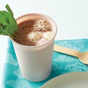 Hot peppermint chocolate