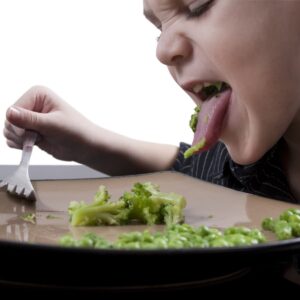 Why do some children fear food?