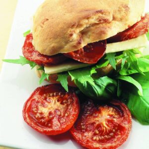 Kumara and bean burgers
