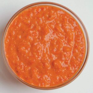 Roast capsicum and cannellini bean dip