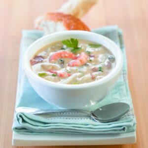 Seafood chowder
