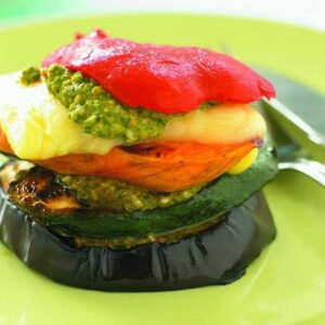 Summer vege stacks
